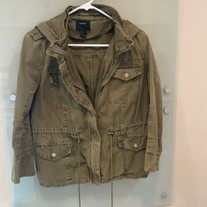 Army green jacket
